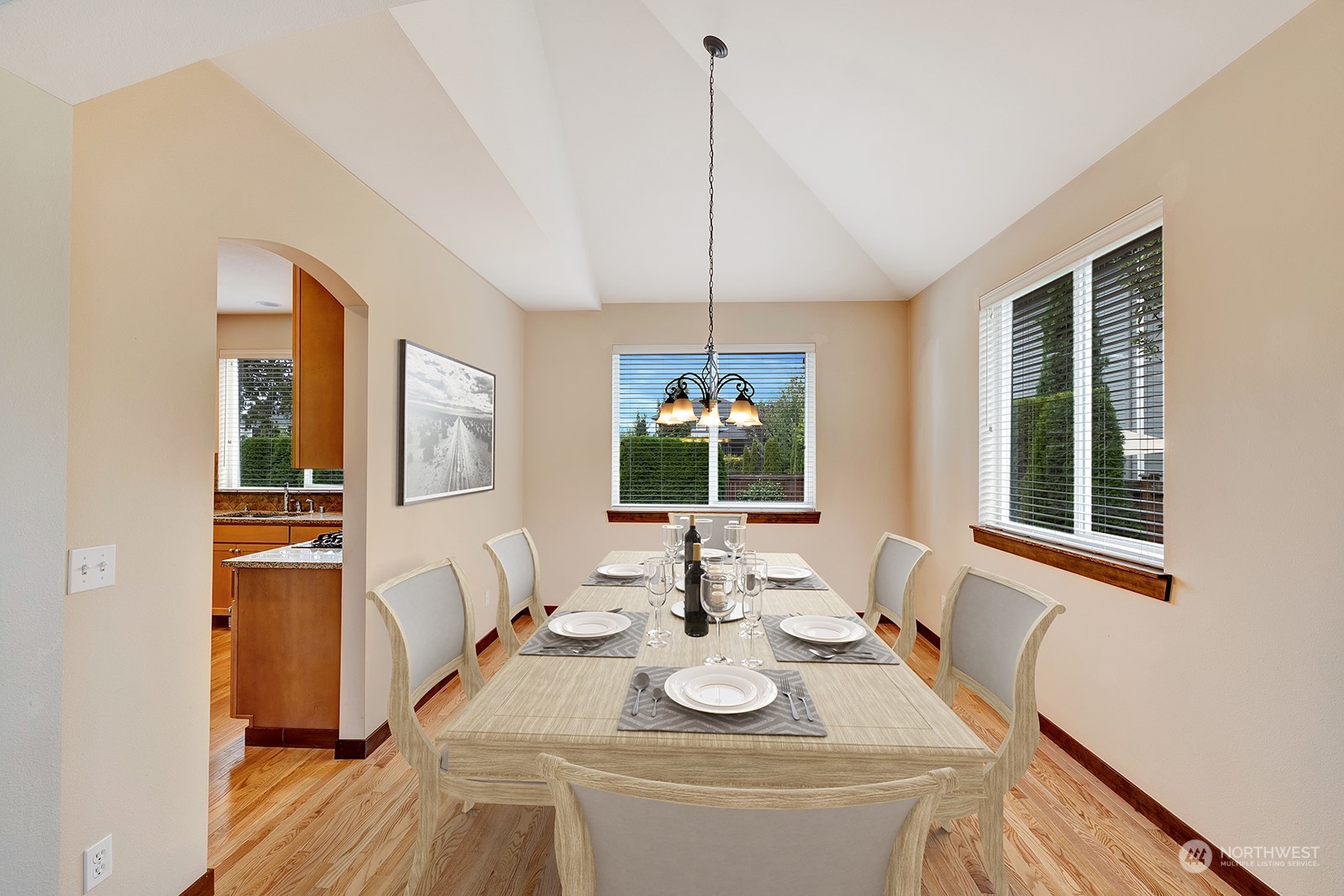 3818 222nd Place Southeast Bothell, WA 98021 - Photo 5 of 23 a view of a dining room with furniture window and outside view