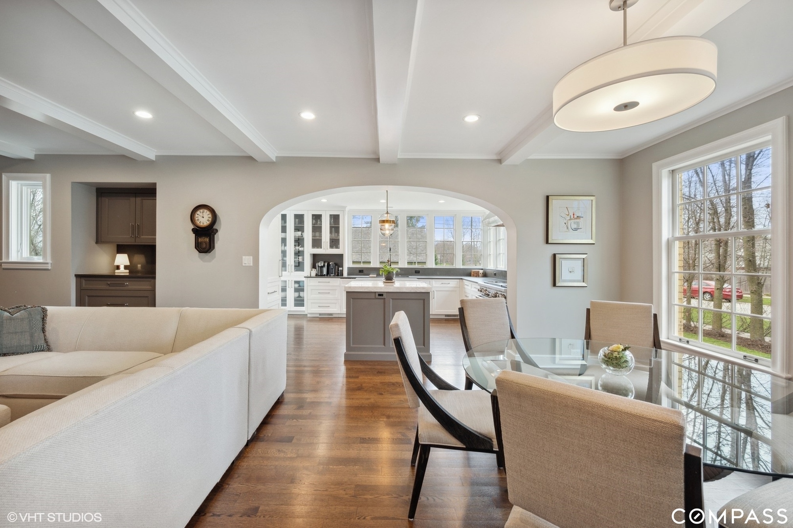 460 Berkeley Avenue Winnetka, IL 60093 - Photo 15 of 45 a living room with furniture and a large window