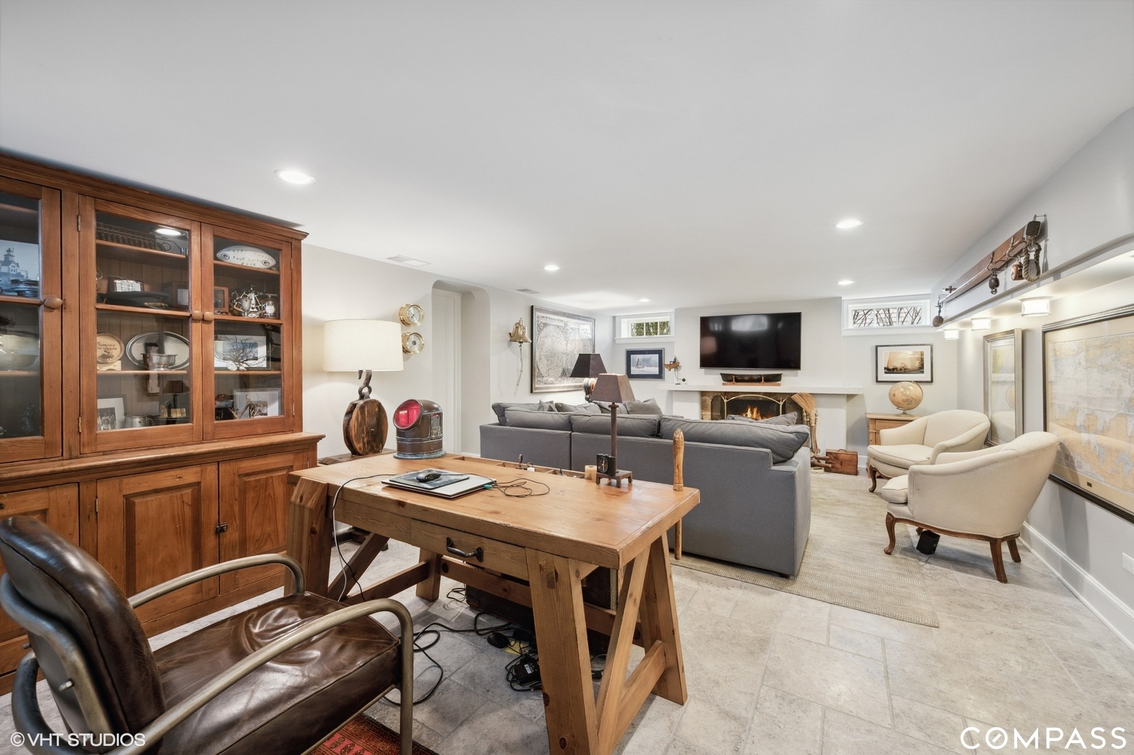 460 Berkeley Avenue Winnetka, IL 60093 - Photo 33 of 45 a view of a dining room with furniture window and wooden floor