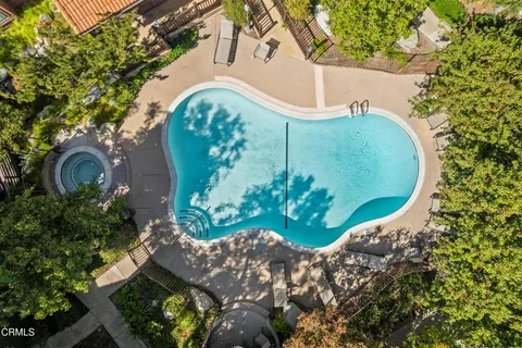 a view of a fountain