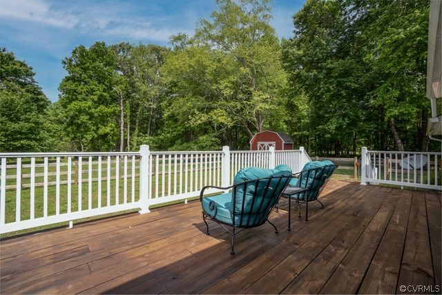 4325 Worsham Road Powhatan, VA 23139 - Photo 3 of 42 Huge deck for enjoying nature or entertaining