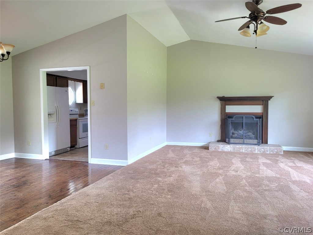 4325 Worsham Road Powhatan, VA 23139 - Photo 5 of 42 Spacious great room ceiling continues into kitchen