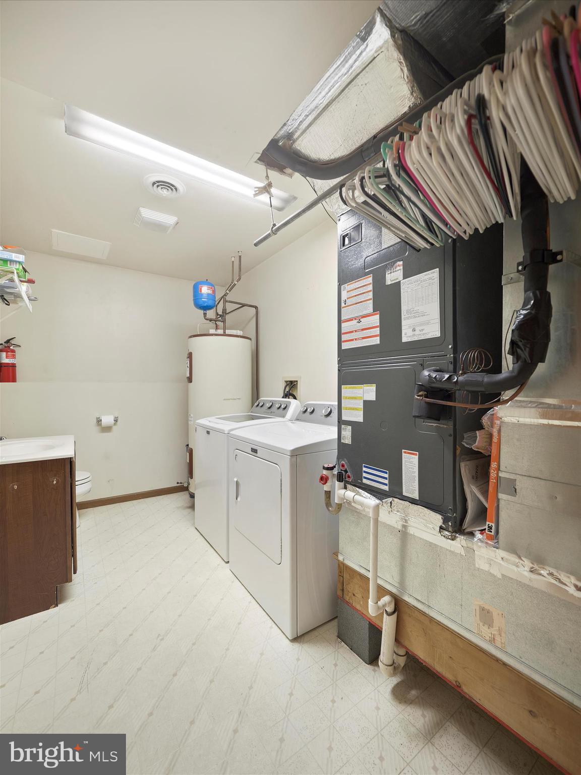 585 Walnut Bottom Road Shippensburg, PA 17257 - Photo 28 of 32 Lower level laundry/bathroom