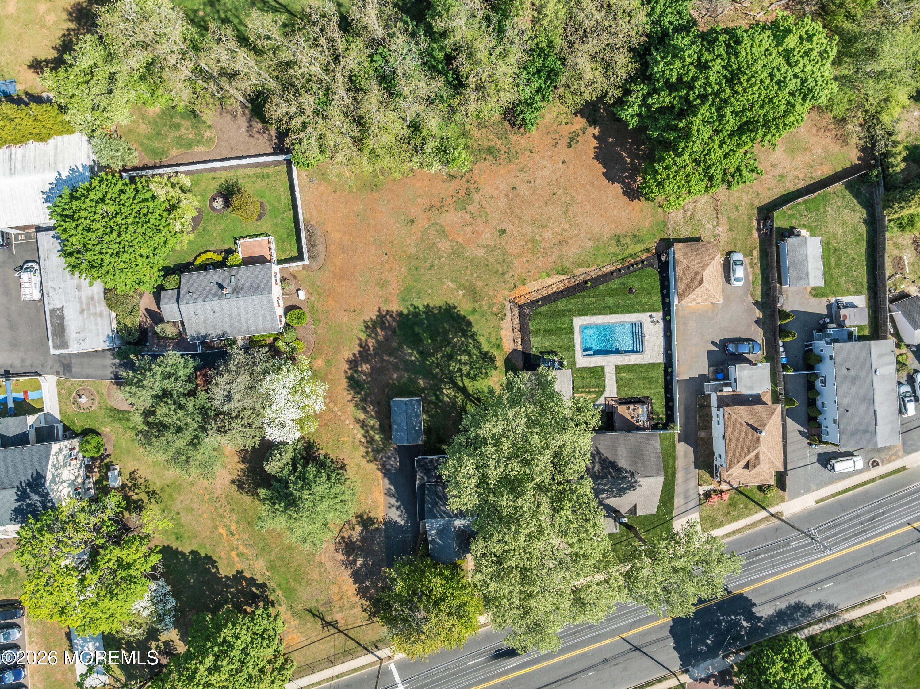 540 Newman Springs Road Lincroft, NJ 07738 - Photo 29 of 49 Aerial
