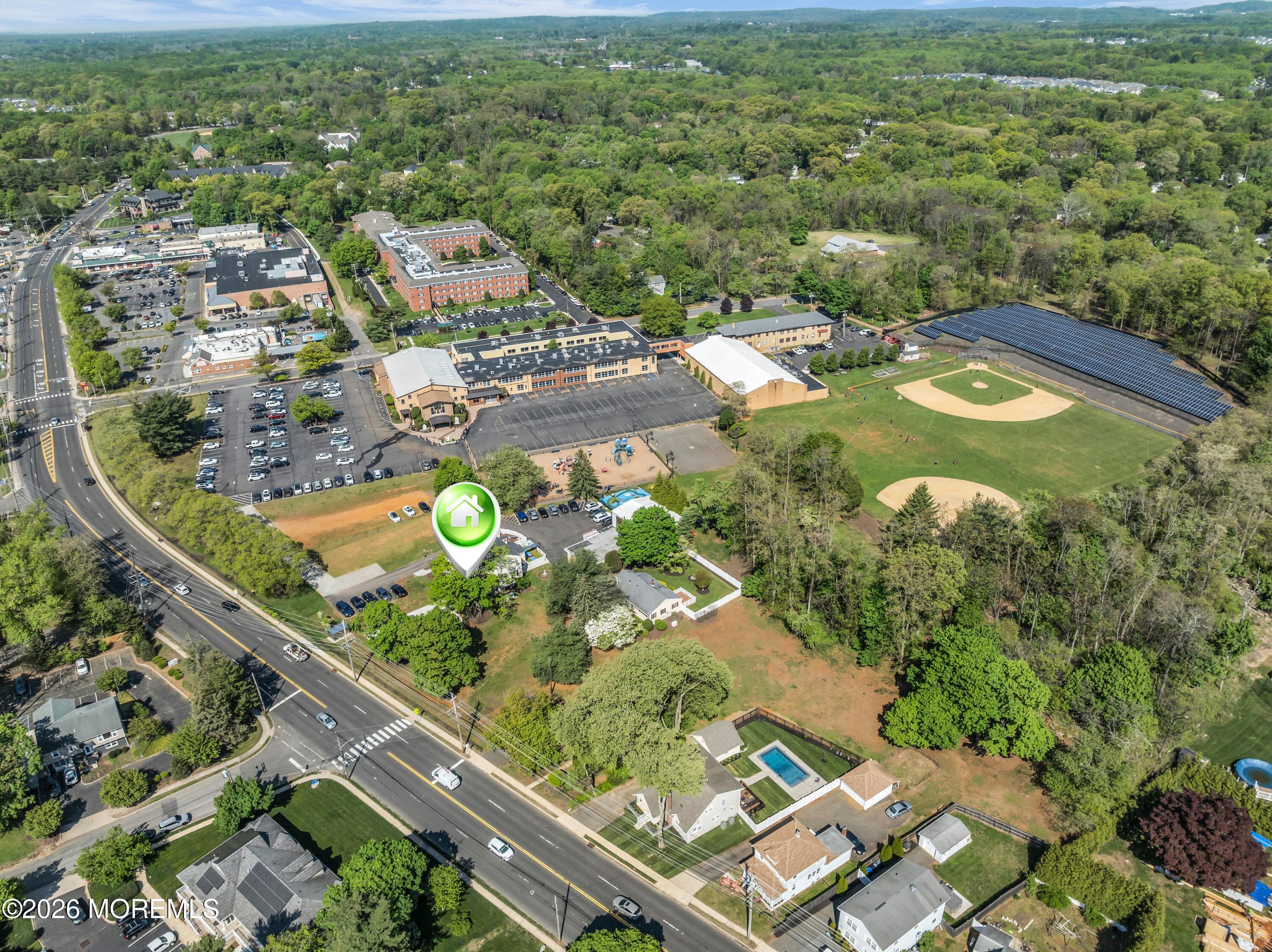 540 Newman Springs Road Lincroft, NJ 07738 - Photo 31 of 49 Aerial 3
