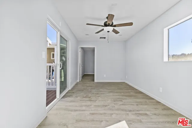 wooden floor in an empty room