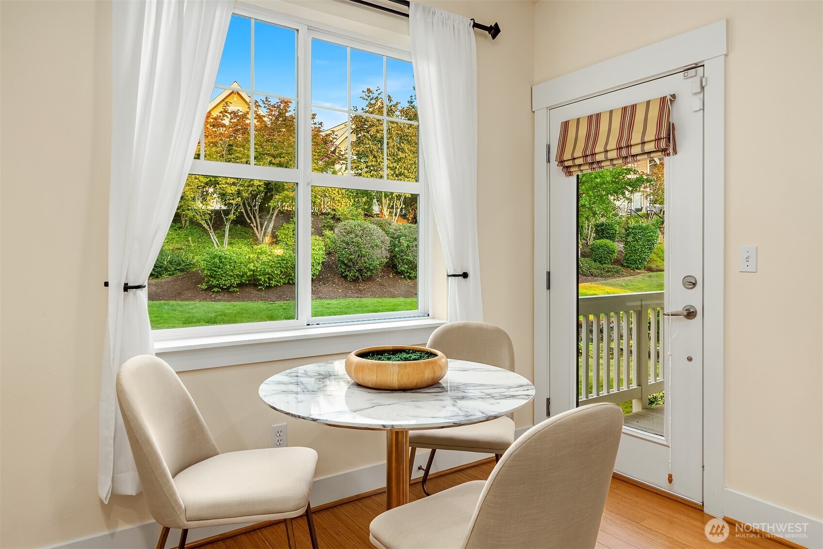 1748 25th Walk Northeast Issaquah, WA 98029 - Photo 17 of 40 a view of a dining room with furniture window and outside view