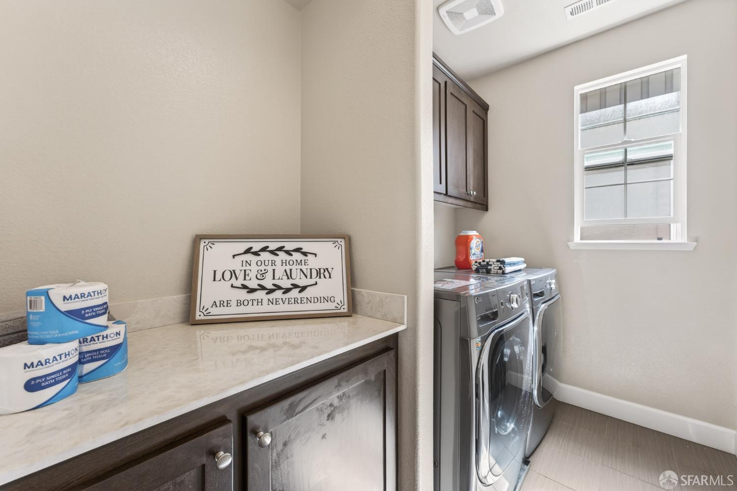 360 Gerald Circle Milpitas, CA 95035 - Photo 33 of 46 a view of a storage and utility room with washer and dryer
