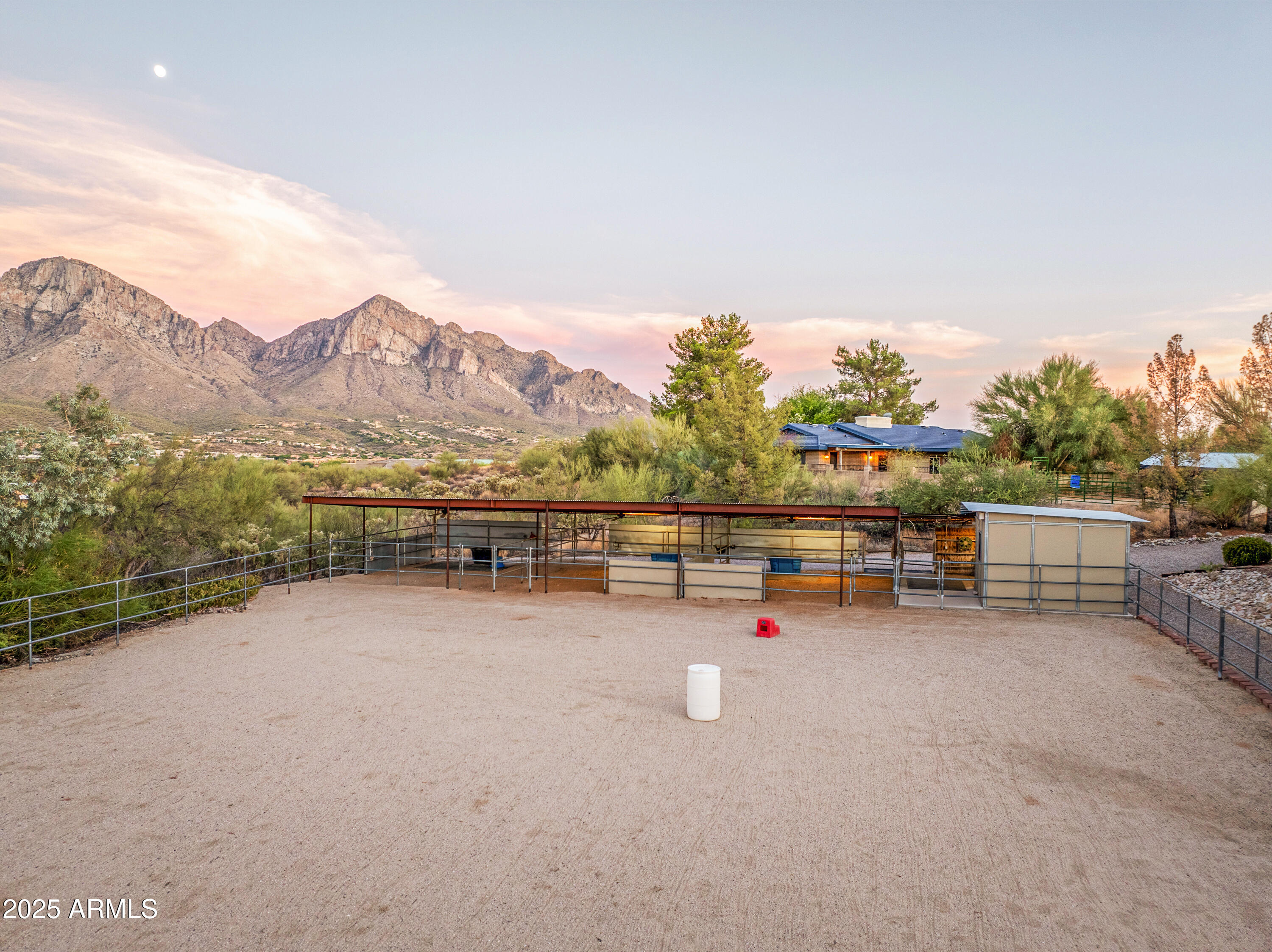 11484 North 1st Avenue Tucson, AZ 85737 - Photo 42 of 47 a view of a terrace with a bench