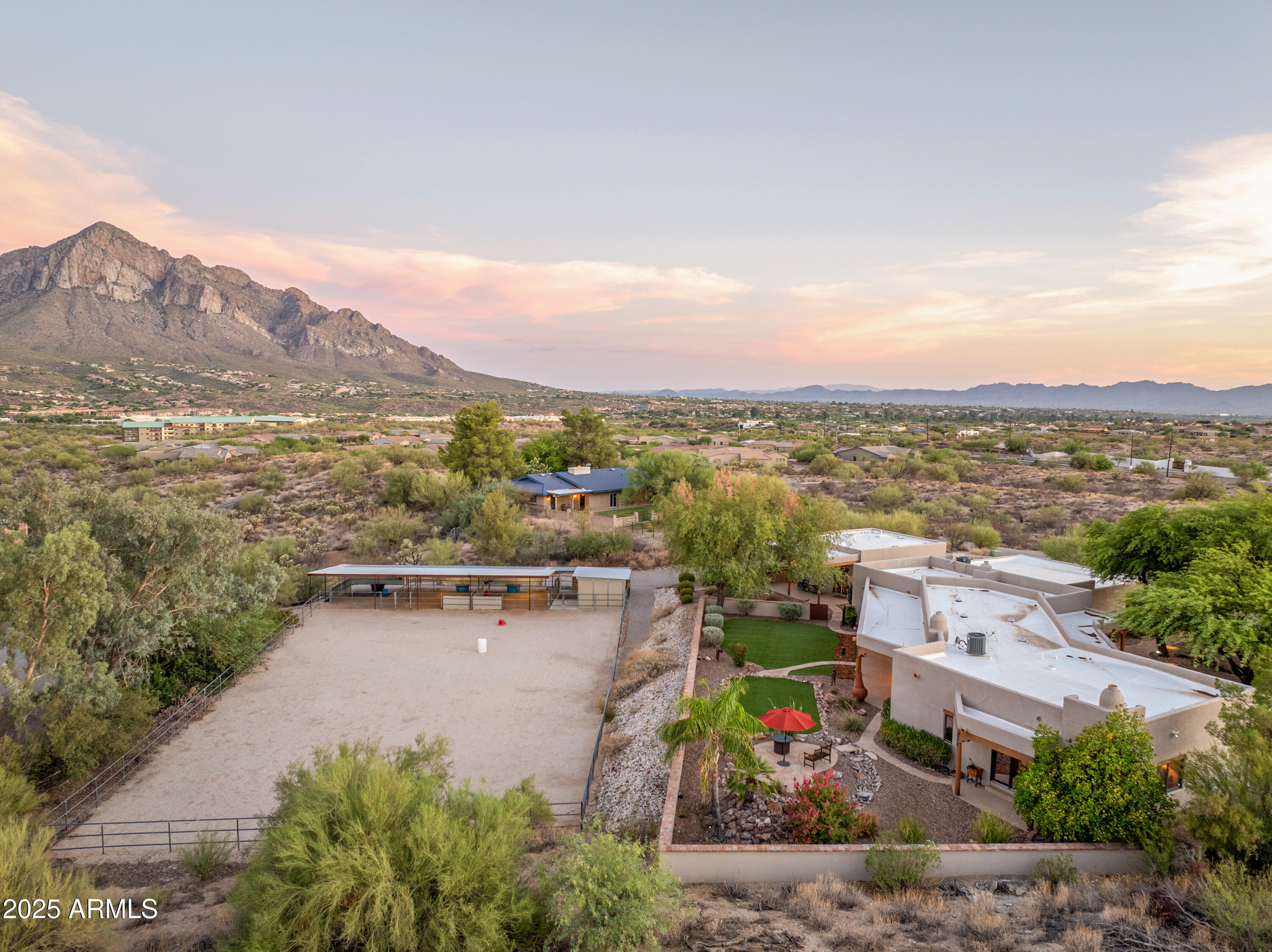 11484 North 1st Avenue Tucson, AZ 85737 - Photo 5 of 47 a view of a lake with a mountain in the background