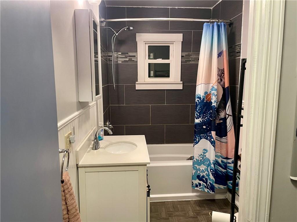 2459 Doc Walker Road Parker, PA 16049 - Photo 13 of 18 a bathroom with a sink and a mirror