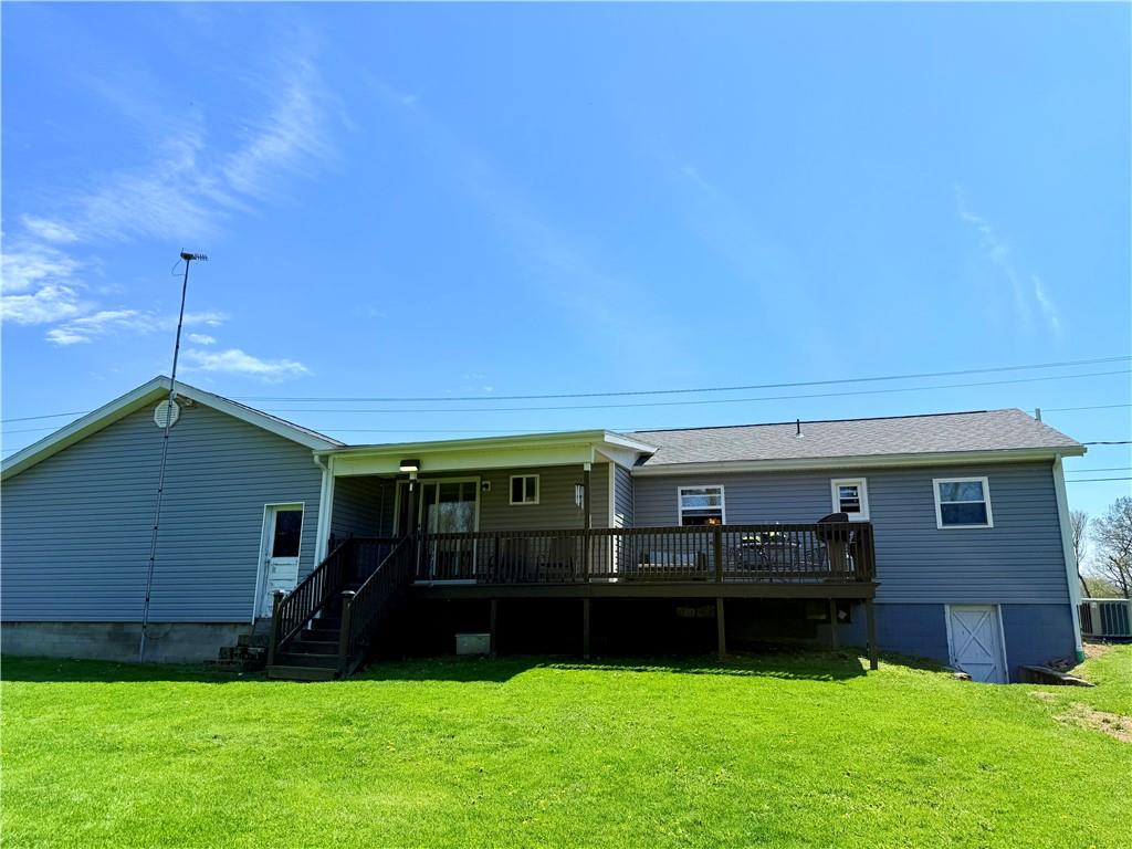 2459 Doc Walker Road Parker, PA 16049 - Photo 18 of 18 a view of house with backyard and a patio