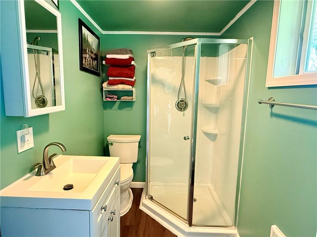 2459 Doc Walker Road Parker, PA 16049 - Photo 9 of 18 a bathroom with a sink and a shower