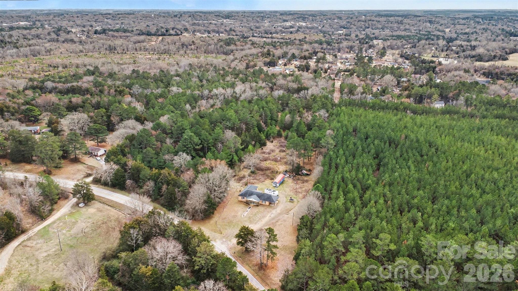 596 Armory Road Chester, SC 29706 - Photo 17 of 25 an aerial view of a houses with a yard