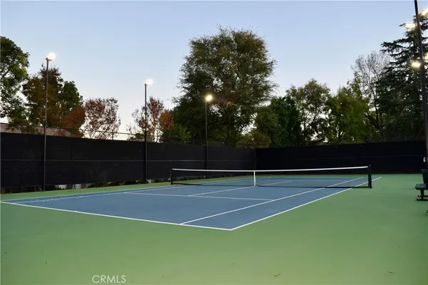 a view of tennis court