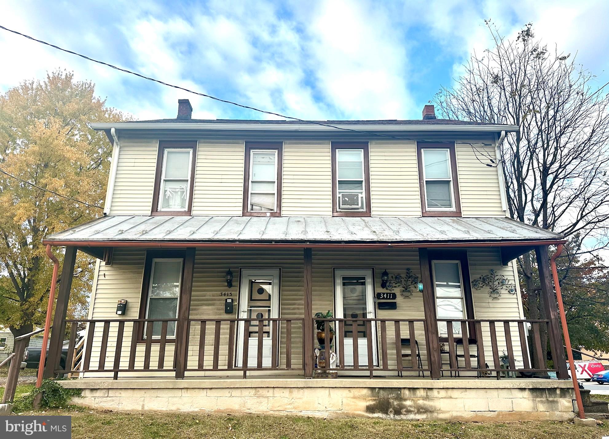 3411 Penn Avenue Sinking Spring, PA 19608 - Photo 1 of 13 front view of a brick house