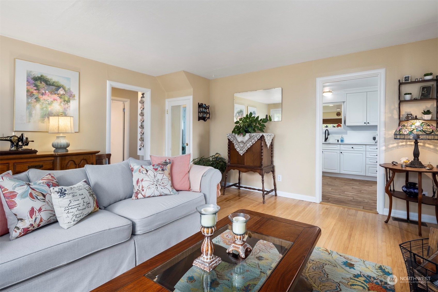 2931 McLeod Road Bellingham, WA 98225 - Photo 3 of 37 a living room with furniture and wooden floor