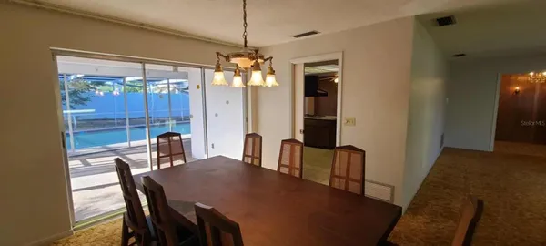 a view of a room with a fireplace