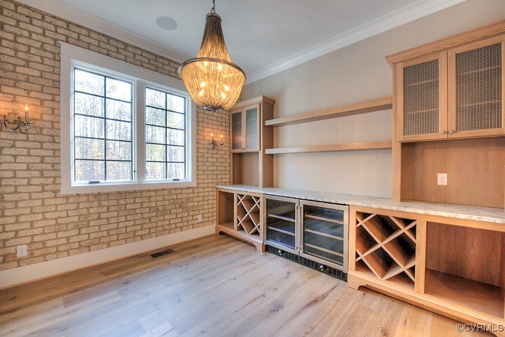 3530 Old Gun Road West Midlothian, VA 23113 - Photo 16 of 37 a view of an empty room with wooden floor and windows
