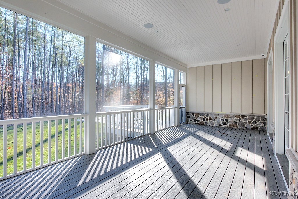 3530 Old Gun Road West Midlothian, VA 23113 - Photo 23 of 37 a view of a room with wooden floor stairs and a bed