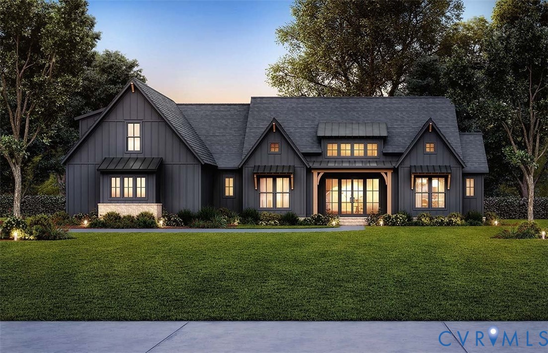 3530 Old Gun Road West Midlothian, VA 23113 - Photo 3 of 37 a front view of a house with a yard