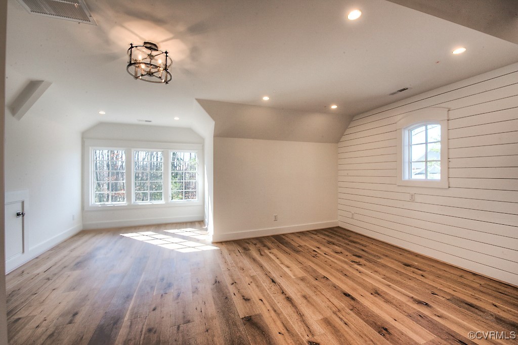 3530 Old Gun Road West Midlothian, VA 23113 - Photo 33 of 37 a view of empty room with wooden floor and fan