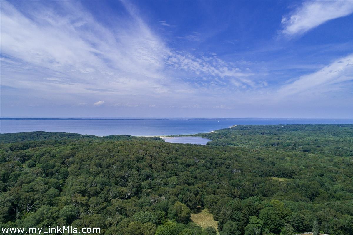 3 acres with expansive water views of the Atlantic.