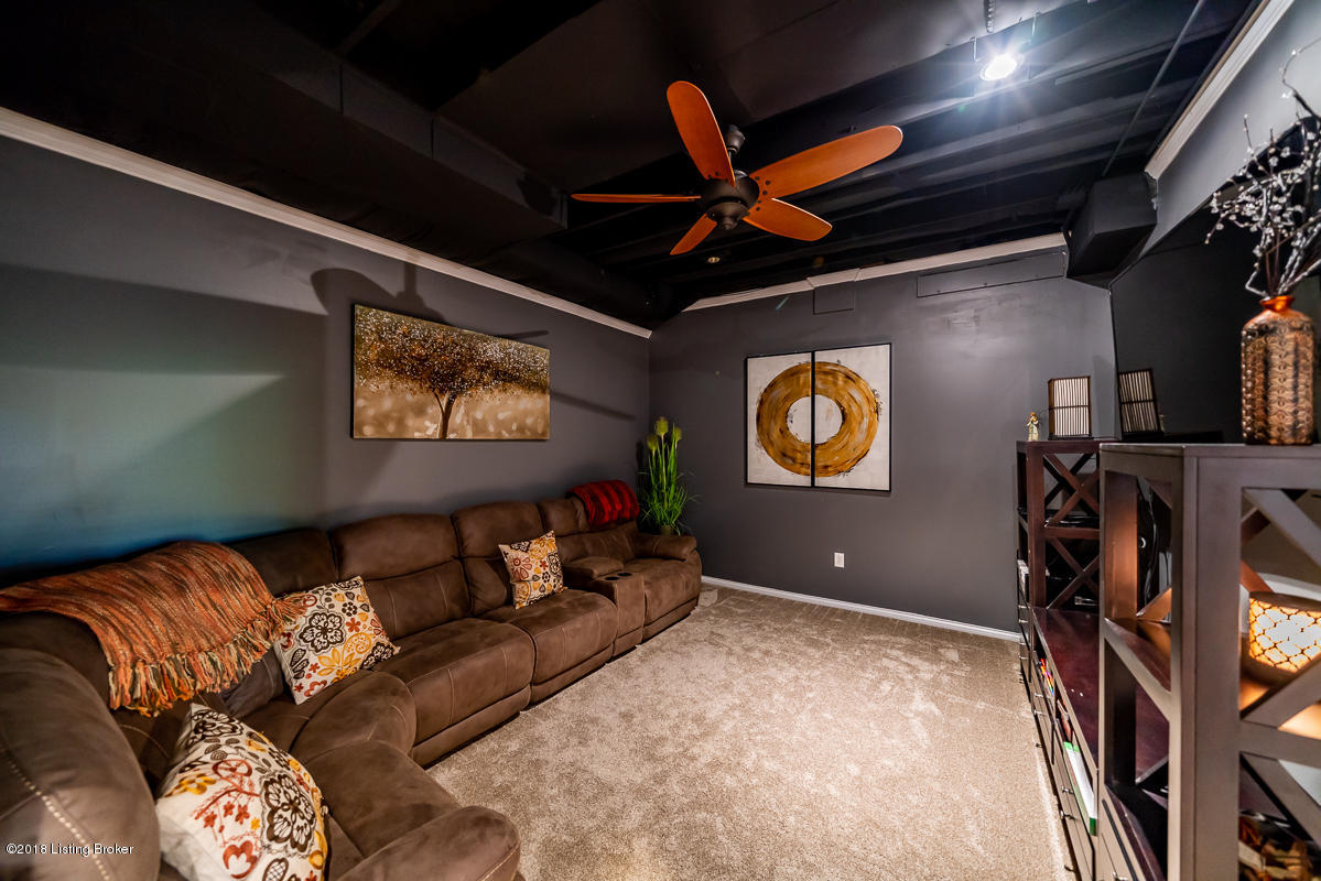 3813 Briar Ridge Road La Grange, KY 40031 - Photo 48 of 57 NEWLY UPDATED MEDIA ROOM
