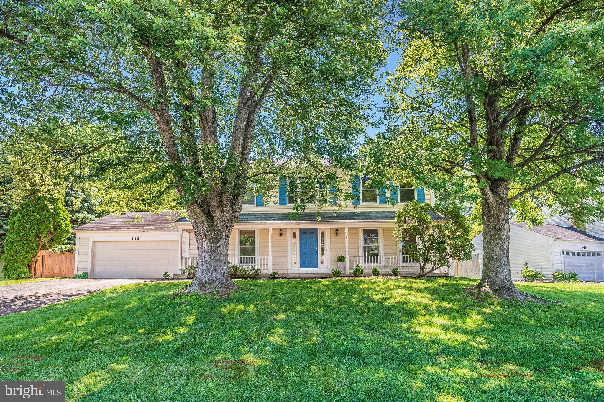 918 Pointer Ridge Drive Gaithersburg, MD 20878 - Photo 40 of 41 Framed by shady trees