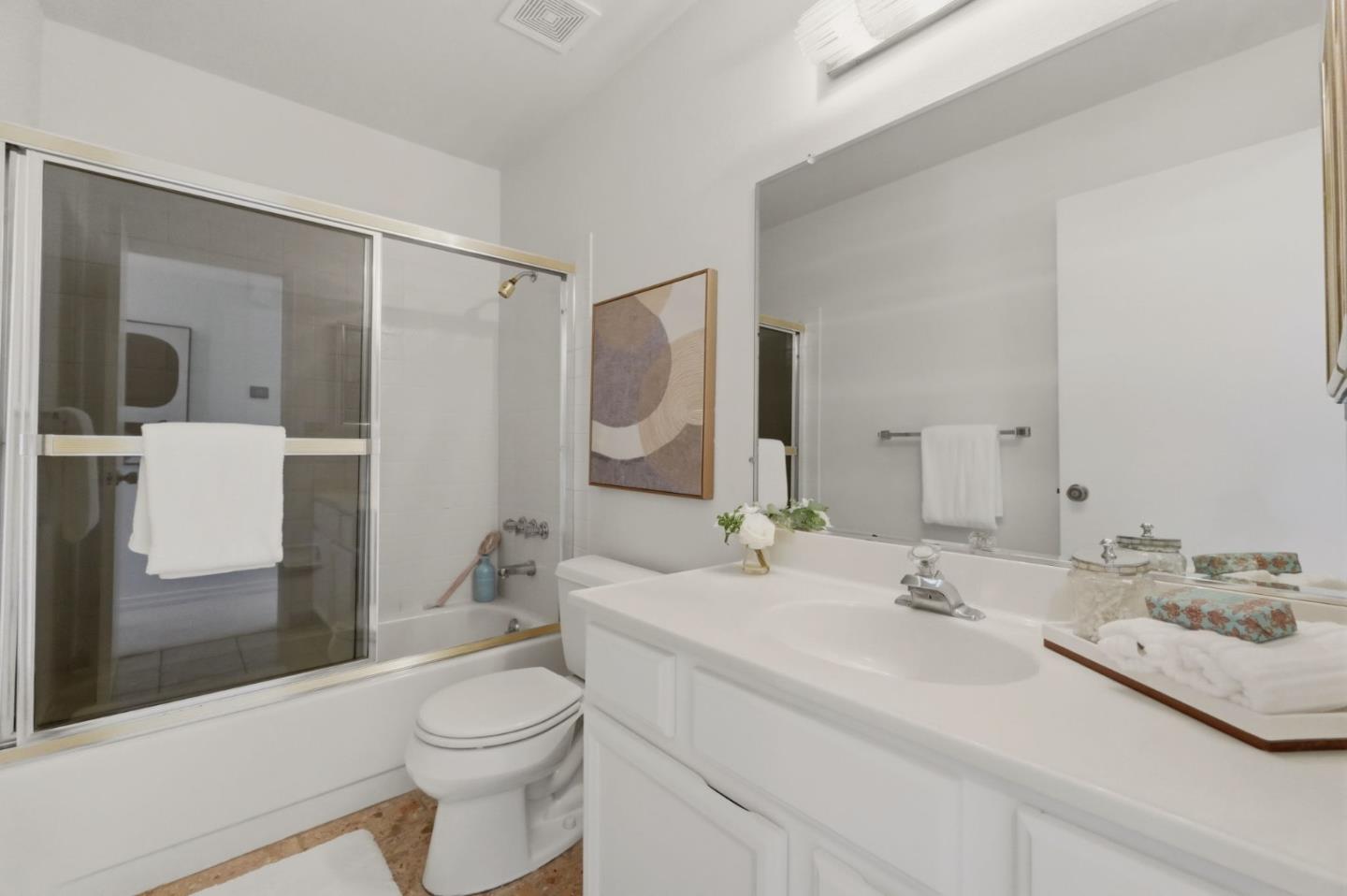 7577 Bollinger Road Cupertino, CA 95014 - Photo 41 of 56 a bathroom with a sink a toilet and shower