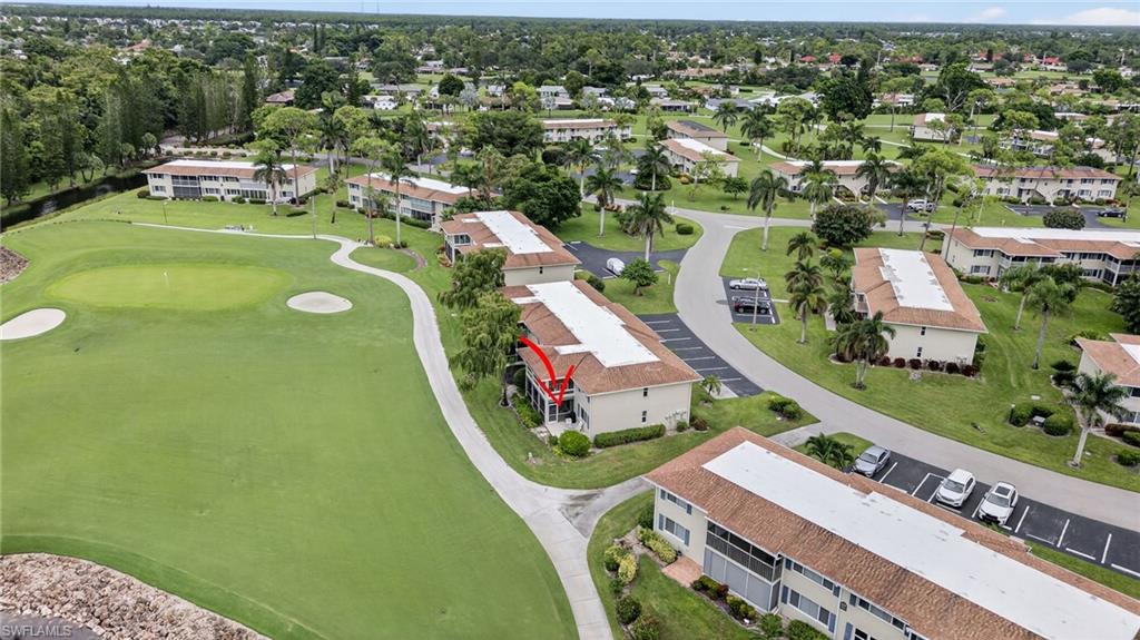 219 Memory Lane, Unit 3 Naples, FL 34112 - Photo 35 of 35 Bird's eye view of Pines golf course