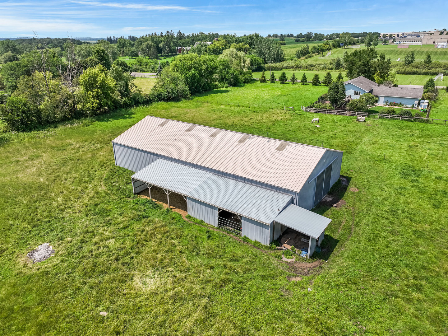 44W601 Ellithorpe Road Elgin, IL 60124 - Photo 7 of 32 an aerial view of a house with big yard