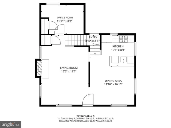 $969,000 | 2613 East-West Highway, Chevy Chase, MD 20815