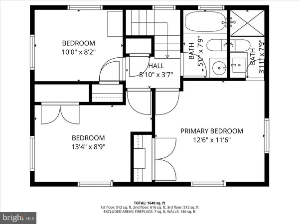 $969,000 | 2613 East-West Highway, Chevy Chase, MD 20815