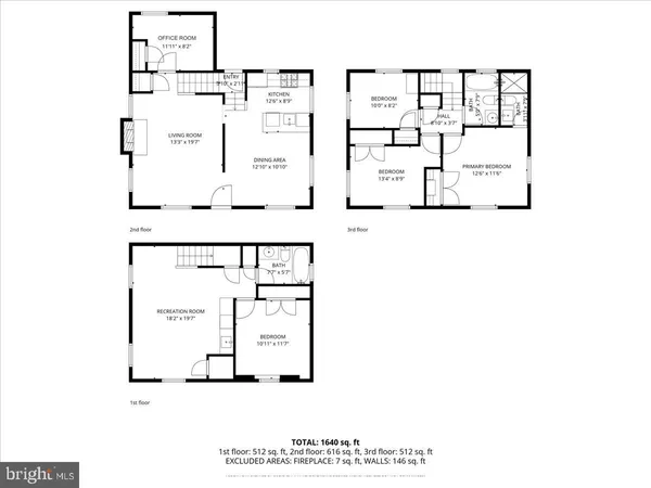 $969,000 | 2613 East-West Highway, Chevy Chase, MD 20815