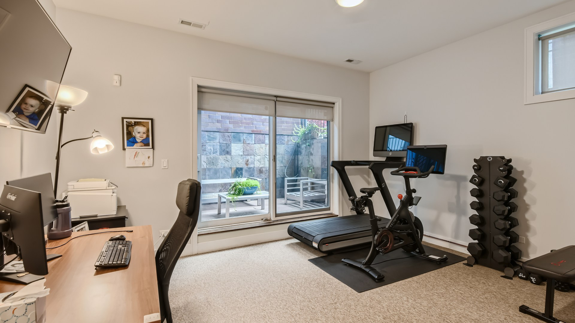 2144 West Rice Street, Unit 1E Chicago, IL 60622 - Photo 15 of 20 a view of a workspace with furniture and a window