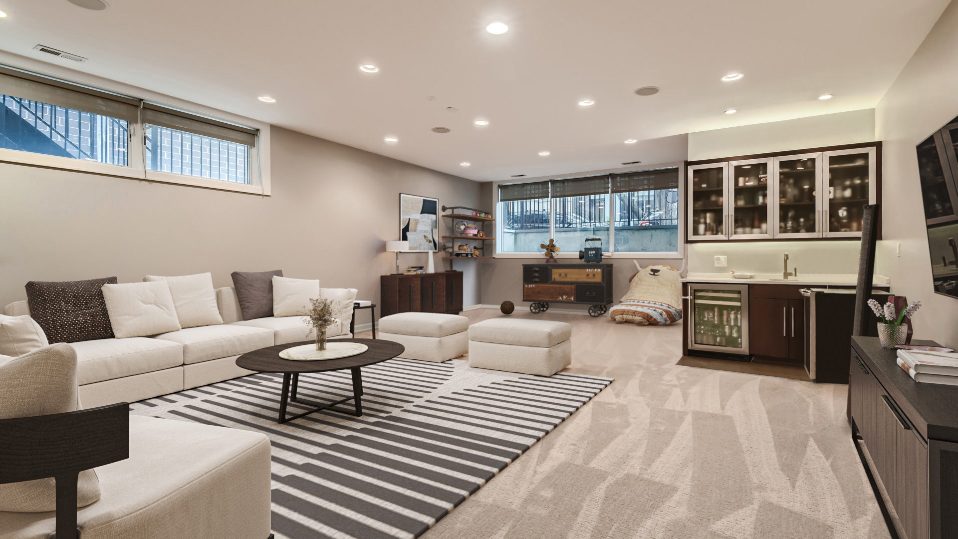 2144 West Rice Street, Unit 1E Chicago, IL 60622 - Photo 9 of 20 a living room with furniture and a table
