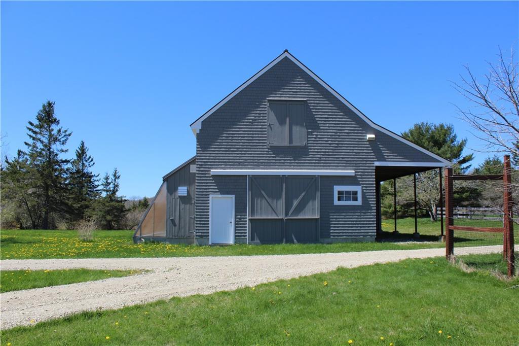 342 Graytown Road Sedgwick, ME 04676 - Photo 31 of 35 Large two story barn with green...