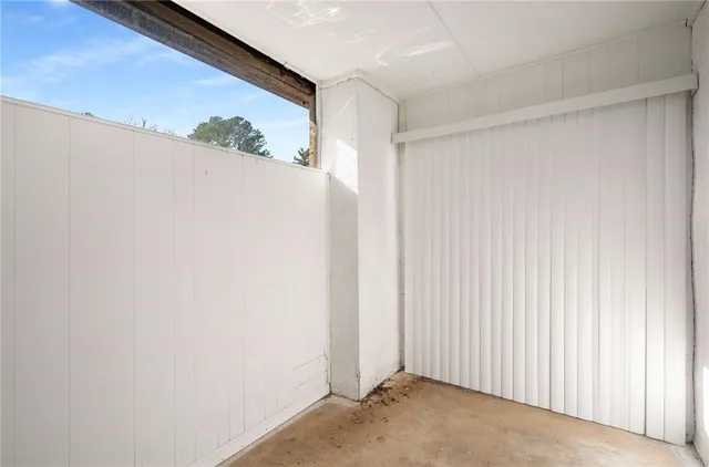 a view of a small space