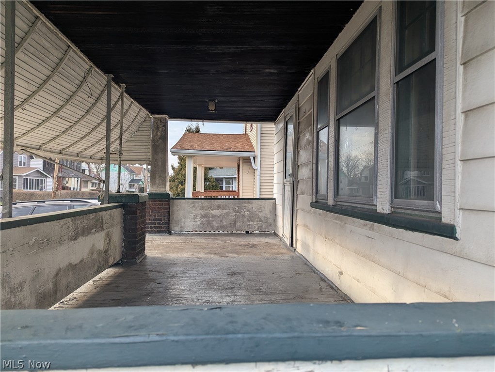 1449 Clearaire Road Cleveland, OH 44110 - Photo 3 of 23 covered porch area