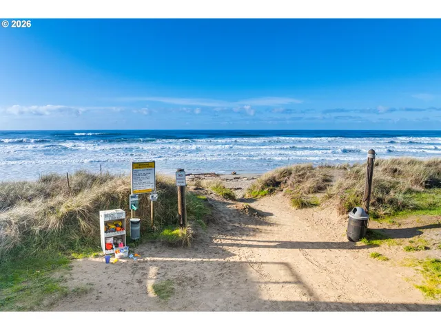 a view of ocean view with beach