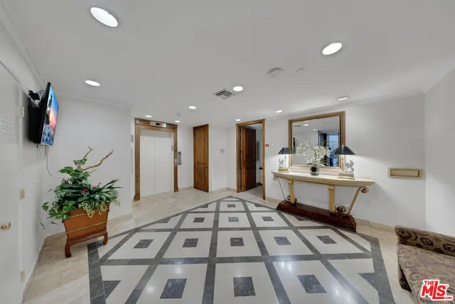 a view of parking area