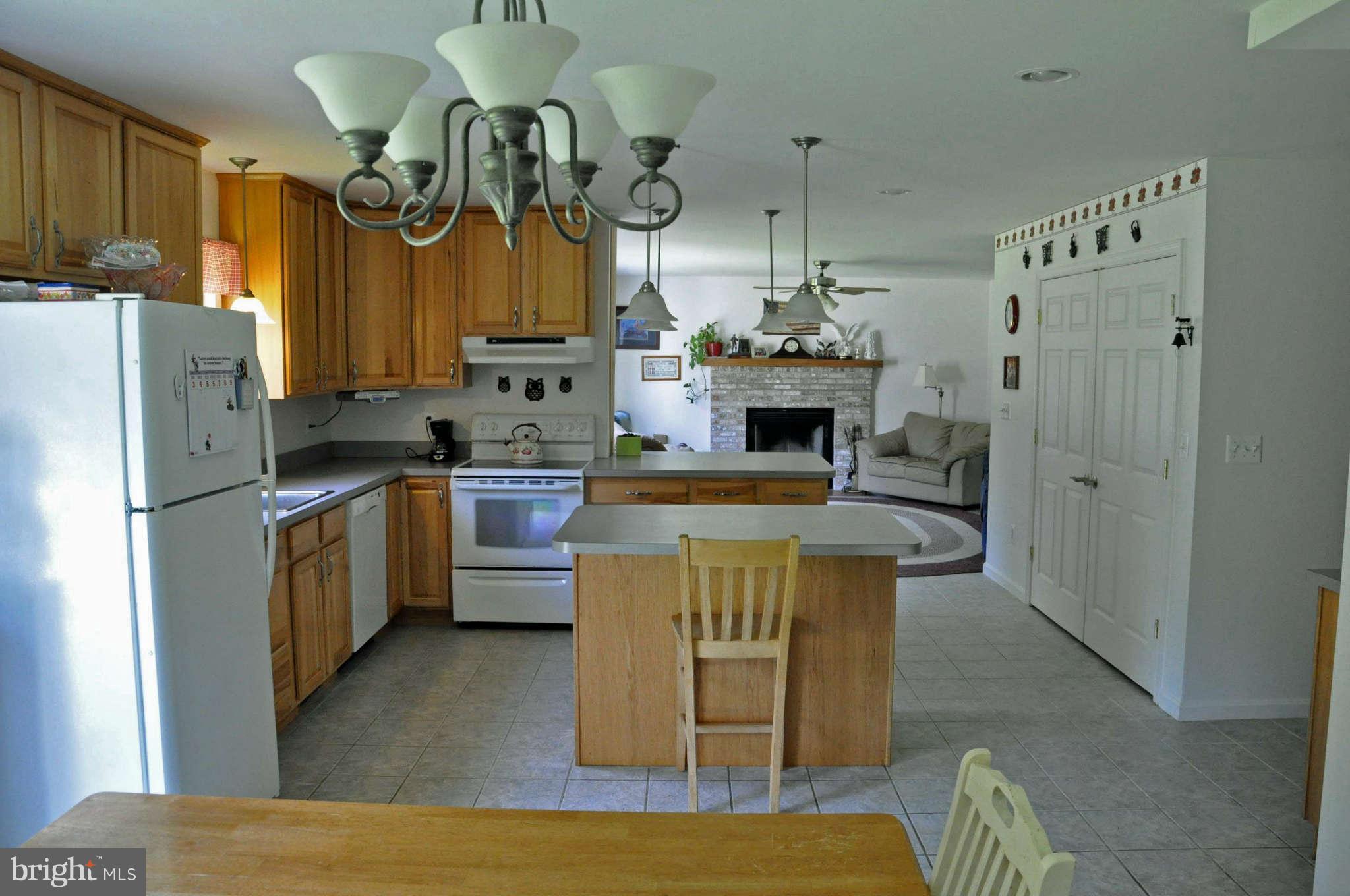 Ceramic tile in kitchen