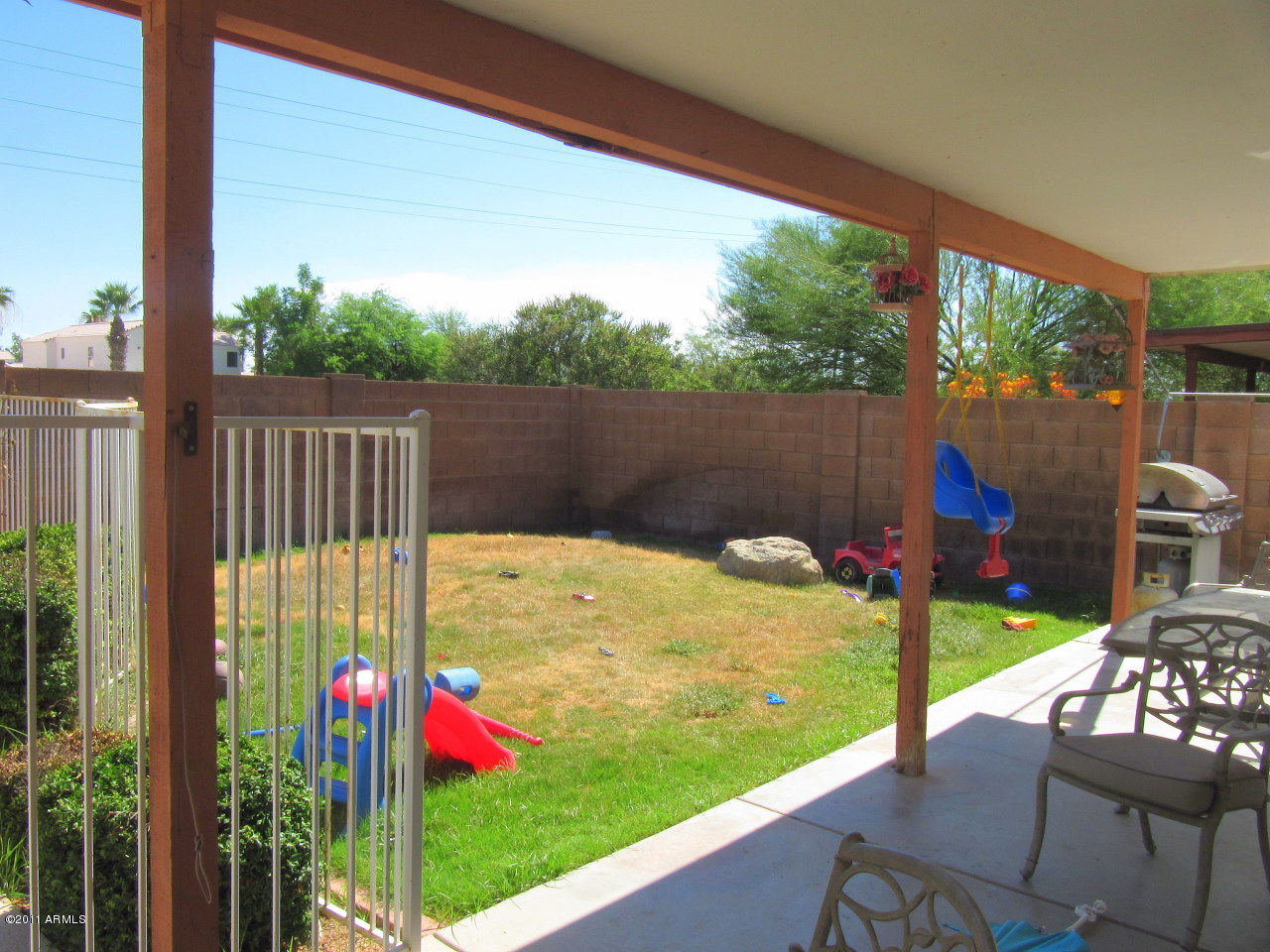 3631 East Decatur Street Mesa, AZ 85205 - Photo 17 of 23 Grassy Backyard