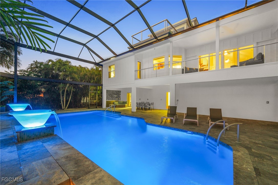 7507 Grande Pine Road Bokeelia, FL 33922 - Photo 44 of 46 a view of a patio with swimming pool