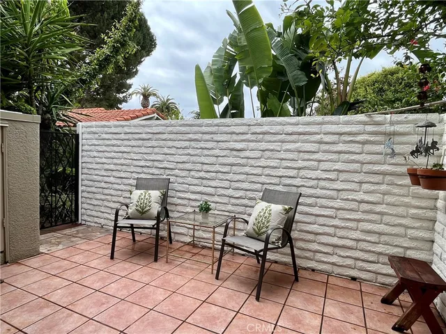 a view of outdoor space with seating area