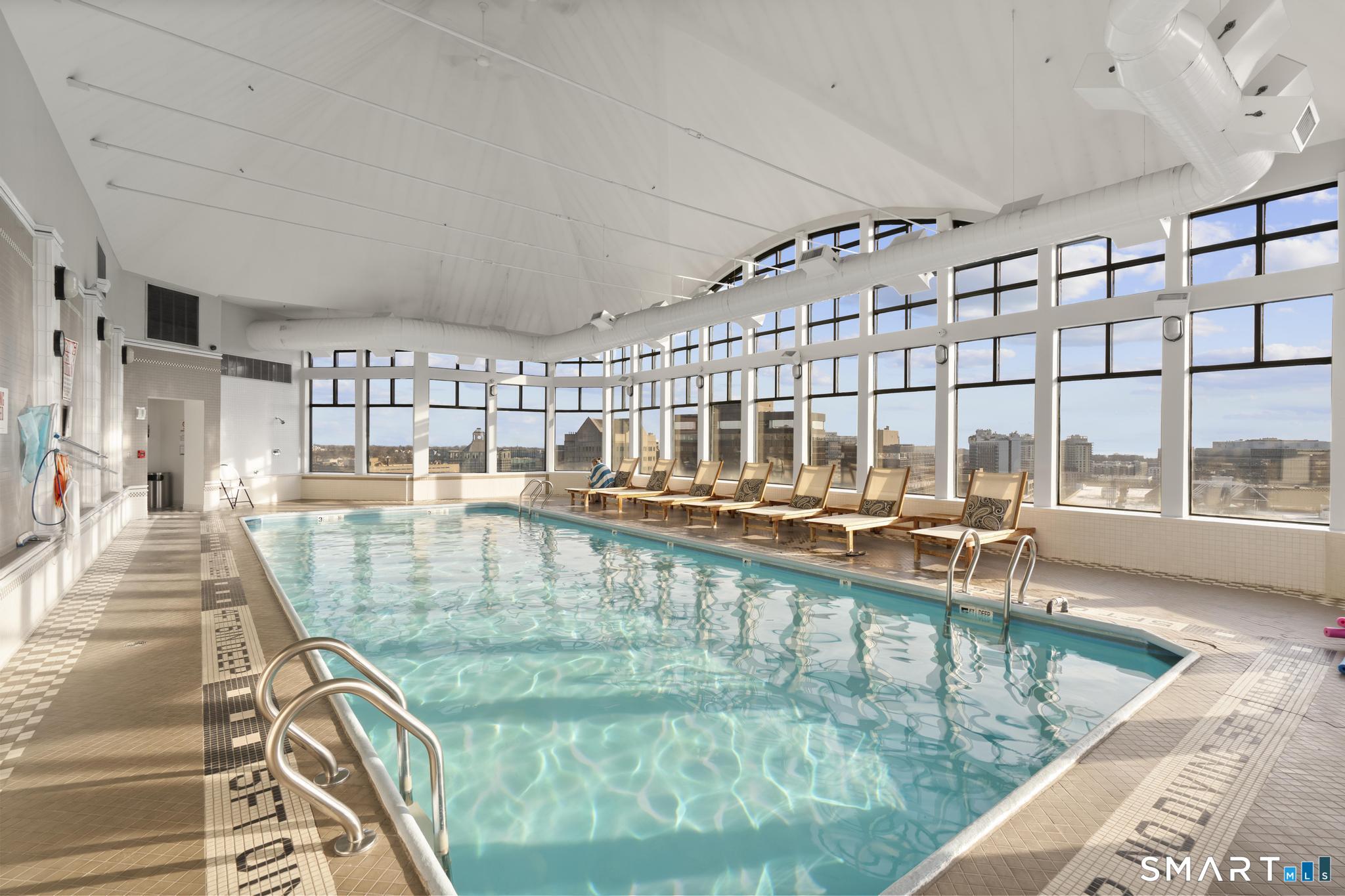 25 Forest Street, Unit 15E Stamford, CT 06901 - Photo 27 of 40 a view of a swimming pool