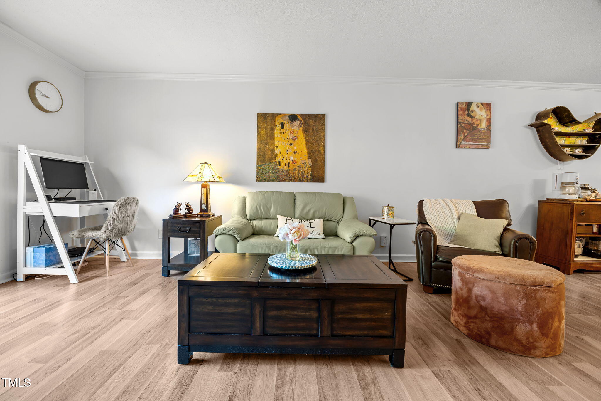 5024 Flint Ridge Place Raleigh, NC 27609 - Photo 23 of 46 Large living room, neat, bright and clean!
