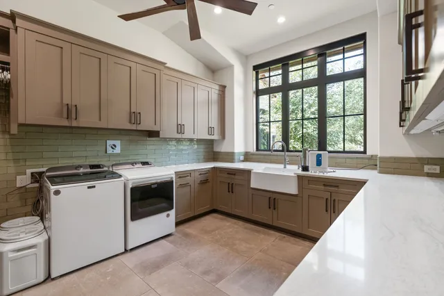 a view of a house with a patio