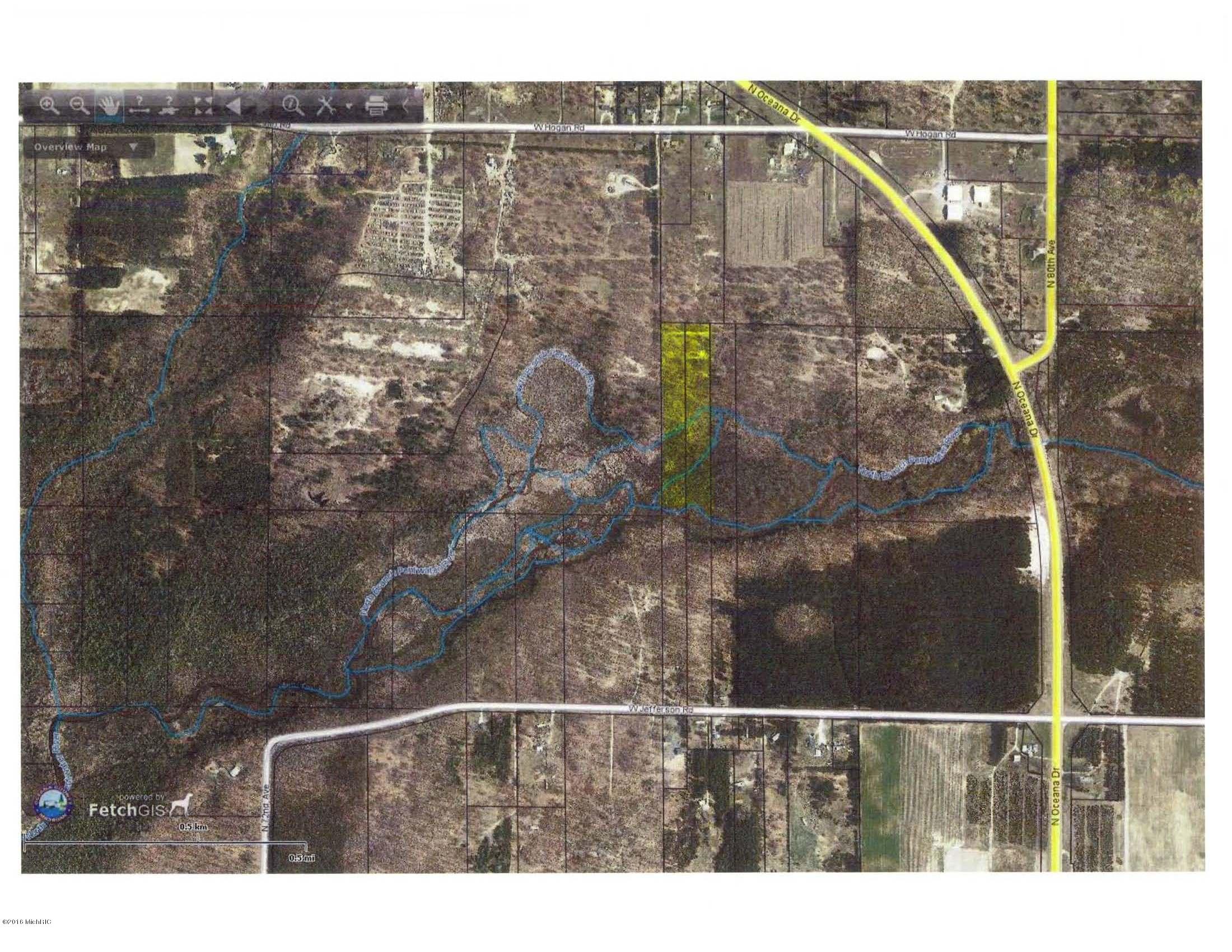 Jefferson Road Pentwater, MI 49449 - Photo 32 of 32 vl jefferson - aerial photo